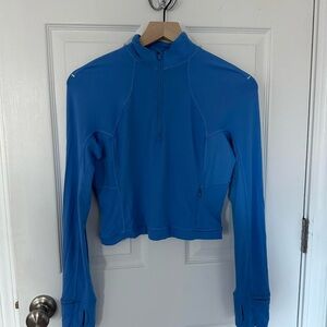 Ready to rulu 1/2 zip cropped jacket